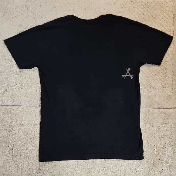 Affliction Toxic Wrath Tee - Black and Green Size Medium - Picture 7 of 8